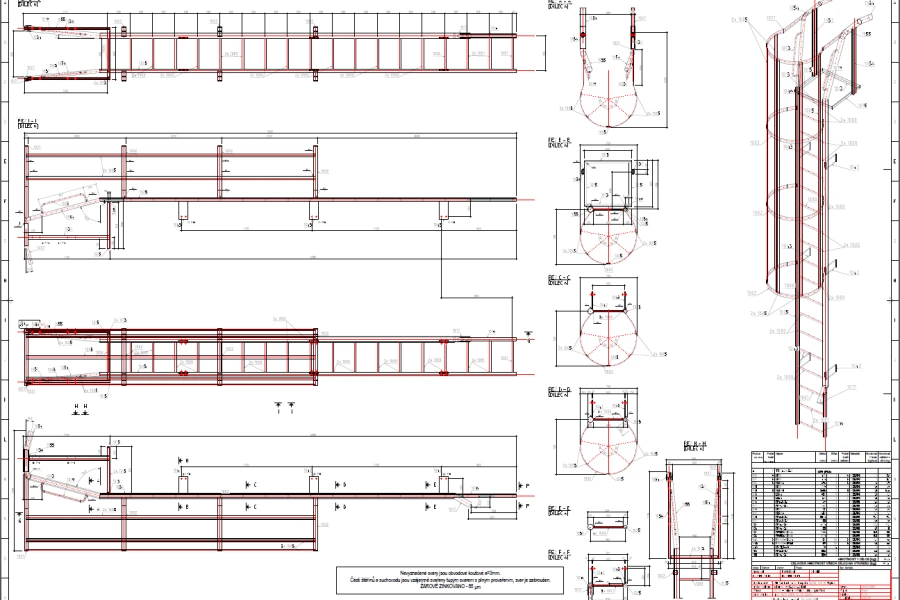 Ocelové konstrukce — reference statického návrhu, fotografie 10